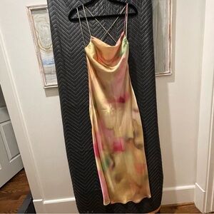 Zara Multicolor Midi Dress